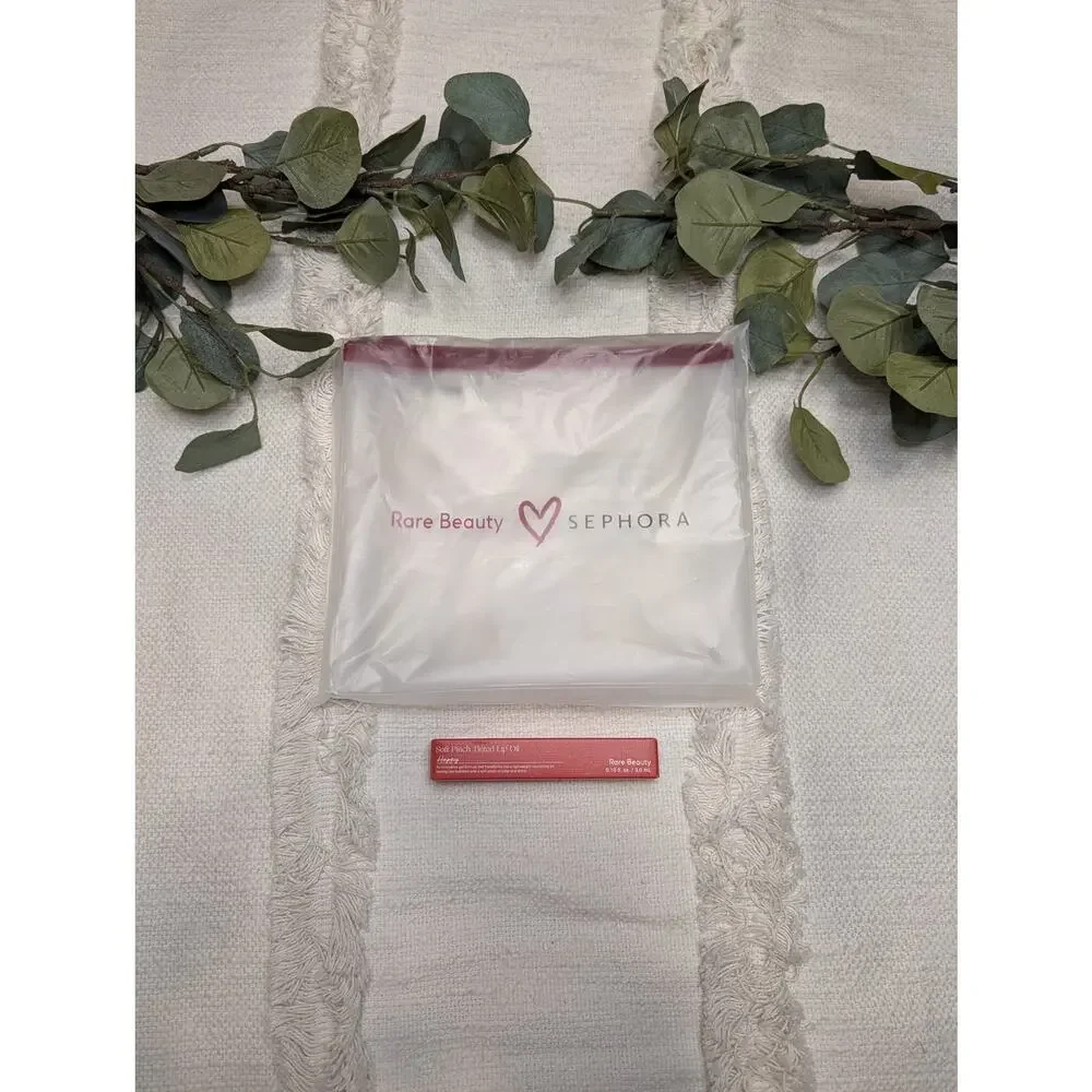 Rare Beauty Lip Oil and Limited Edition Bag Bundle